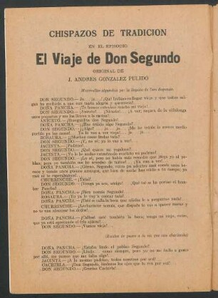 El viaje de Don Segundo
