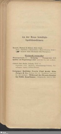An der Messe beteiligte Speditionsfirmen