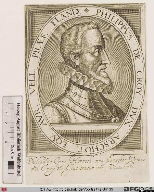 Bildnis Philippe de Croy, 3. duc d'Aarschot, prince de Chimay