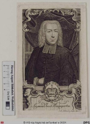 Bildnis Sigmund Jacob Baumgarten