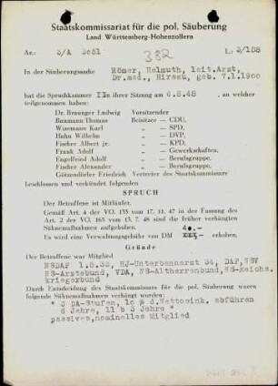 Römer, Helmuth, Dr.