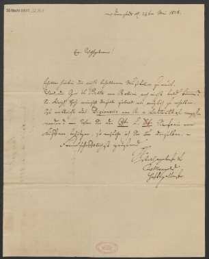 Brief an B. Schott's Söhne : 24.05.1828
