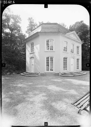 Burgk. Gartenpavillon Sophienlust (1749). Ansicht von Nordost