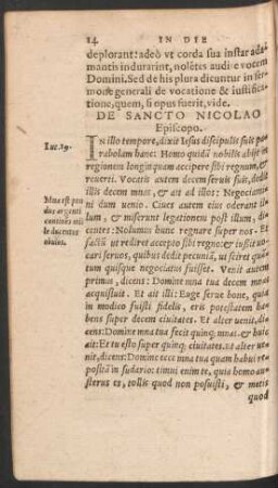 De Sancto Nicolao Episcopo.