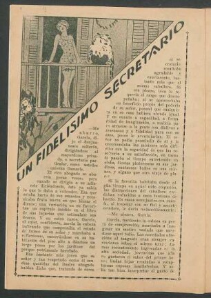 Un fidelísimo secretario