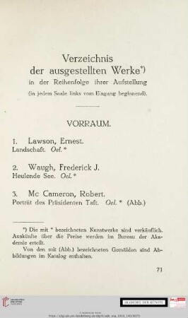 Vorraum