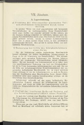 VII. Abschnitt