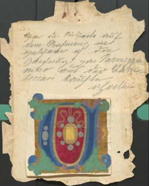 Farbstudie mit Text