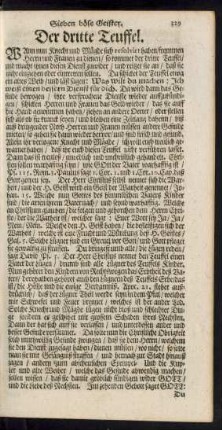 Der dritte Teuffel.