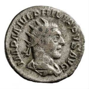 Münze, Antoninian, 244 - 247 n. Chr.