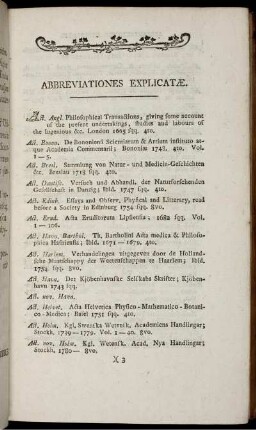Abbreviationes Explicatae.