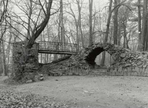 Machern, Schlosspark, "Wilhelms Ruh" : Machern (Kreis Wurzen), Schlosspark, 1760 begonnen, 1782/99, E.W. Glasewald, Wilhelms Ruh, 1792,