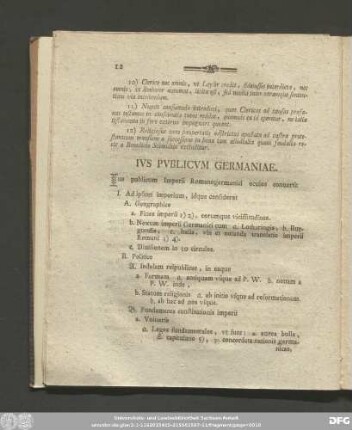 Ius Publicum Germaniae.