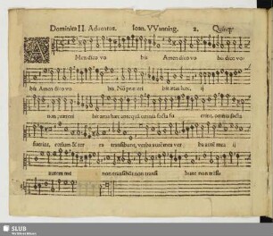 2.Amen dico vobis