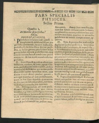 Pars Specialis Physices.