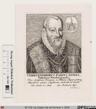 Bildnis Christoph Fabius Gugel (zu Zelding u. Lißbach)