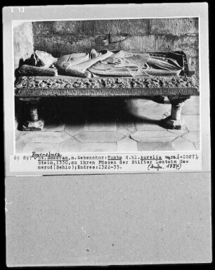 Grabdenkmal der Heiligen Aurelia