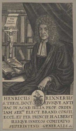 Bildnis des Henricus Rixnerus