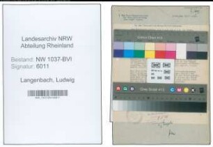Entnazifizierung Ludwig Langenbach , geb. 07.04.1895 (Kaufmann)