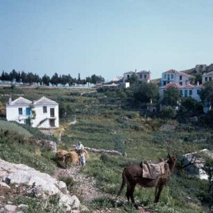 Alónnisos, Chora. Ortsteil unter dem Kastron