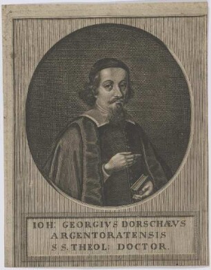 Bildnis des Ioh. Georgivs Dorschaevs