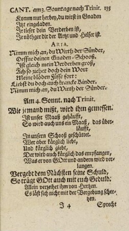 Am 4. Sonnt. nach Trinit.