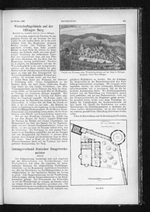 Wirtschaftsgebäude auf der Esslinger Burg
