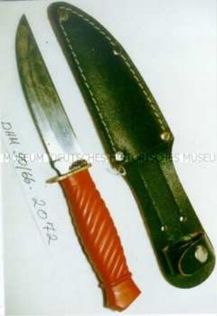 Messer mit Lederscheide