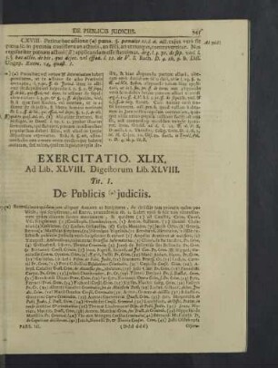 Exercitatio XLIX.