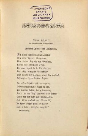 Skalden-Klänge : Ein Balladenbuch zeitgenössischer Dichter