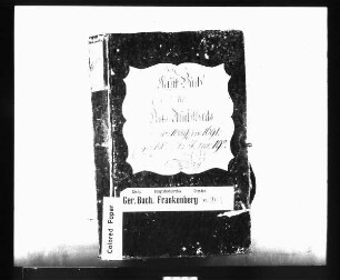 Gerichtshandelsbuch von Mühlbach (bei Frankenberg), Bd. 1