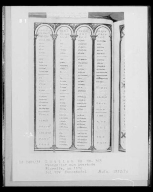 Ms. 363 (Evangeliar aus Averbode) — Ms. 363 (Evangeliar aus Averbode), Folio 15versoBuchseite