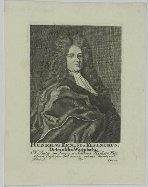 Bildnis des Henricvs Ernestinvs Kestnervs