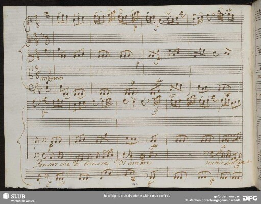 Aria: Pensier che di timore