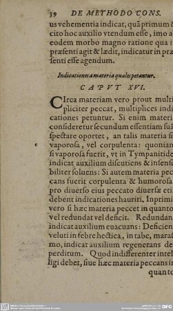 Caput XVI.-XVIII.