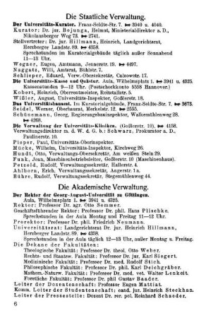 Die Staatliche Verwaltung.