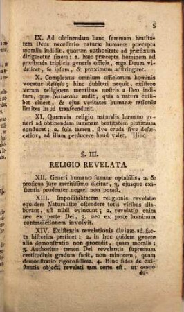 Theses de theologia, et religione revelata