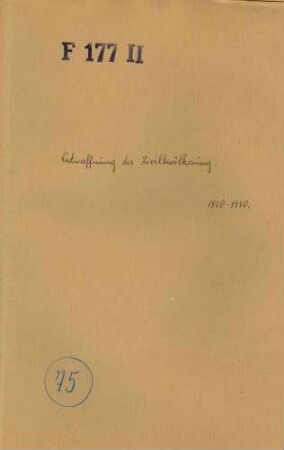 Entwaffnung der Zivilbevölkerung