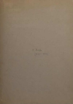 [Konvolut von unterschiedlichen Briefen aus den Jahren 1671-1844]