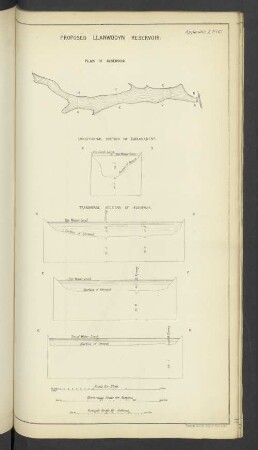 Appendix A.P(6). Proposed Llanwddyn Reservoir.