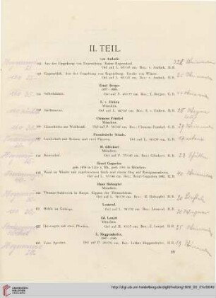 II. Teil (Nr. 112-134)