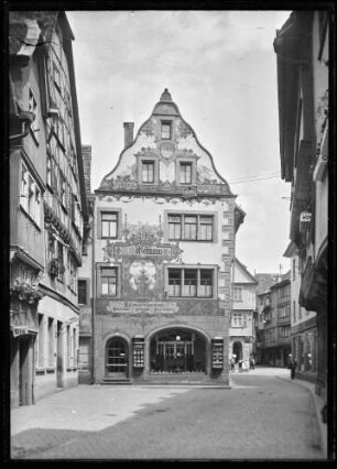 Brückengasse mit Götzelmann´schem Haus Richtung Marktplatz