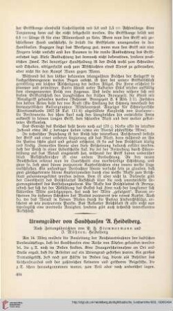 3: Urnengräber von Sandhausen A. Heidelberg