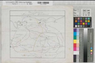 Sprockhövel (Sprockhövel) Municipalität (Ortsplan) (1810) (1 : 24 000) 25 x 32 kol. Zeichnung KSA Nr. 165