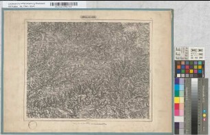 [Topographische Karte 1 : 80.000 von Rheinland und Westfalen-Generalstabskarte -]. Waldbroel. Nr. 1. LF 25° B 50°45'. Schrift v. Schönknecht. grav. Hosse, 1847. [Stempel] Regierung zu Aachen