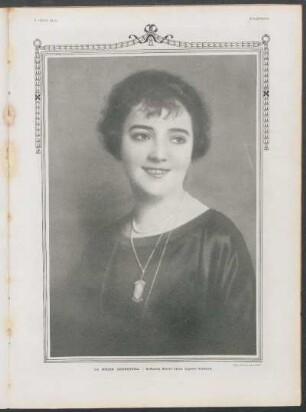 La mujer argentina. : Señorita María Luisa Ligueri Richard.