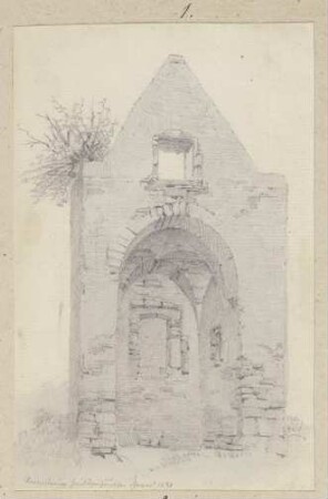 Verfallene Kapelle zu Ramstein