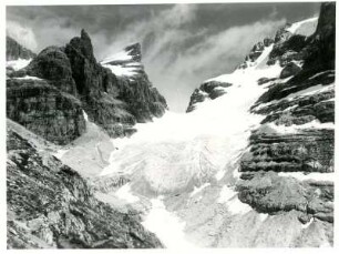 Alpen, Trentino, Brenta, am Tucketpass von oberhalb der Tucketthütte