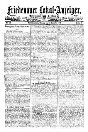 Nr. 259, 11.11.1919