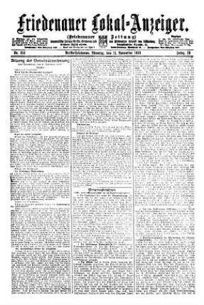 Nr. 259, 11.11.1919